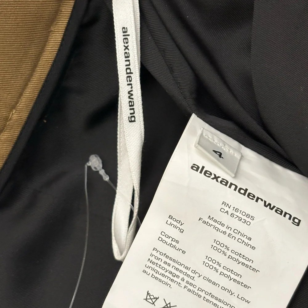 Authentic Alexander Wang High Waisted Flared Shorts